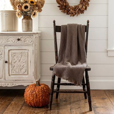 Hearthside Cotton Waffle Weave Throw