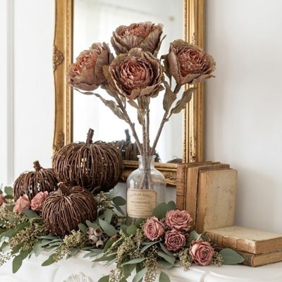 Heirloom Autumn Cabbage Stem Set of 4