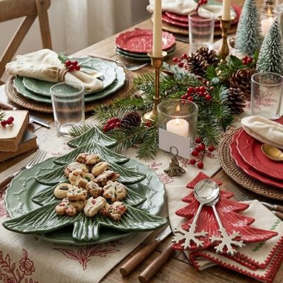 Heirloom Christmas Tree Platter