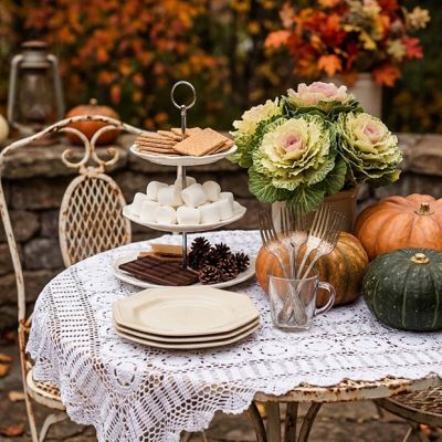 Heirloom Lace Hand Crocheted Tablecloth