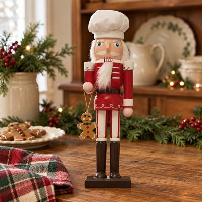 Holiday Nutcracker With Sweet Treat Gingerbread