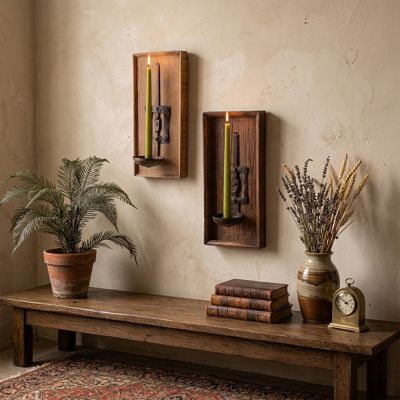 Homestead Farmhouse Ladle Candle Sconce Set of 2