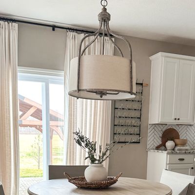 Industrial Glamor Pendant Light