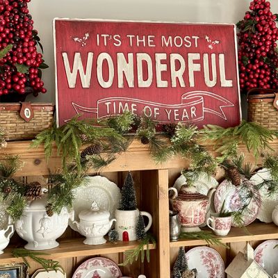 It's The Most Wonderful Time of The Year Canvas Wall Art