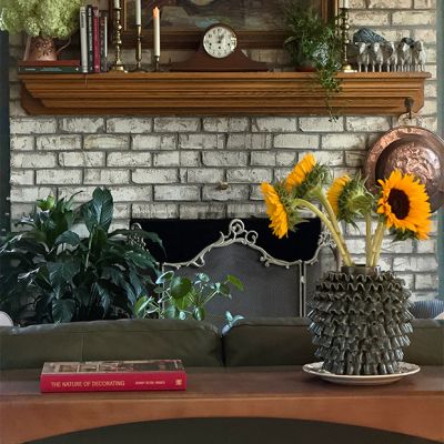 Layered Ruffles Floral Vase