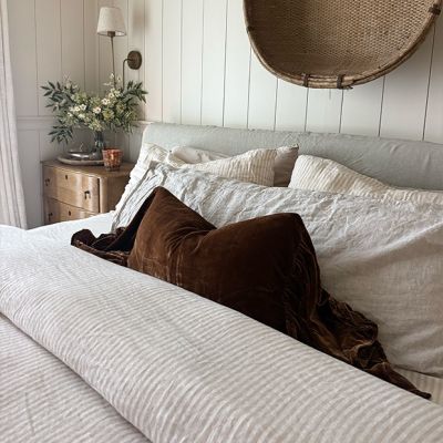 Long Ruffle Velvet Accent Pillow