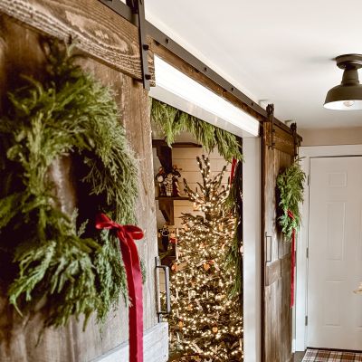 Lush Redwood And Cedar Wreath