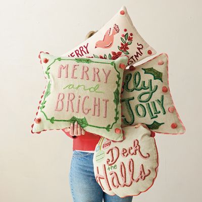Merry Manor Christmas Pillow Collection