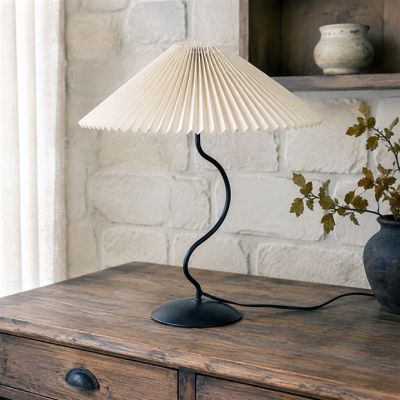 Modern Manor Curved Table Lamp