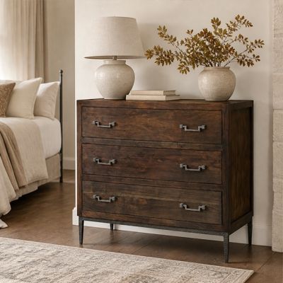 Modern Rustic Three Drawer Chest