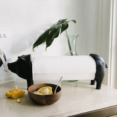 Pig Shaped Paper Towel Holder