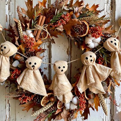Primitive Boo Crew Ghost Garland
