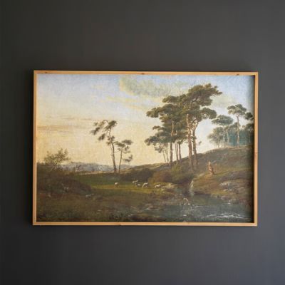 Quiet Valley Framed Landscape Print
