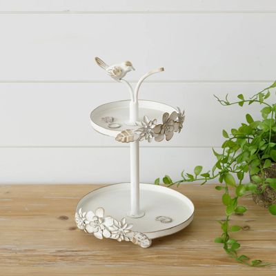 Rustic Chic Tiered Trinket Tray