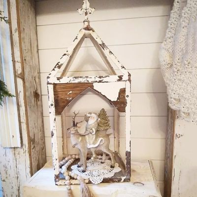 Rustic Church Lantern