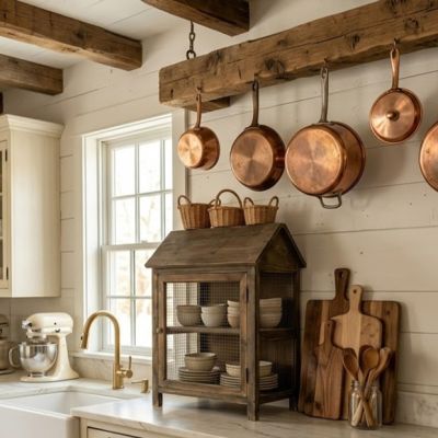 Rustic Farmhouse Pie Safe