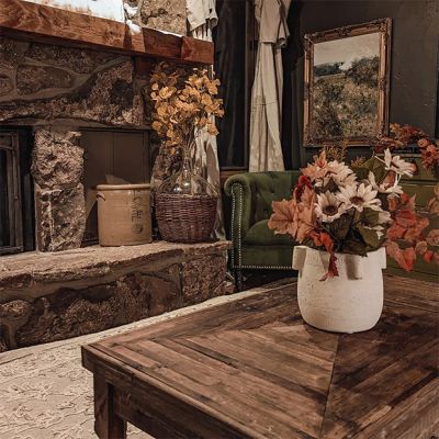 Rustic Reclaimed Wood Coffee Table