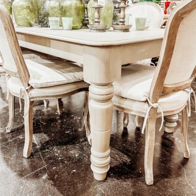 Sage Farmhouse Dining Table