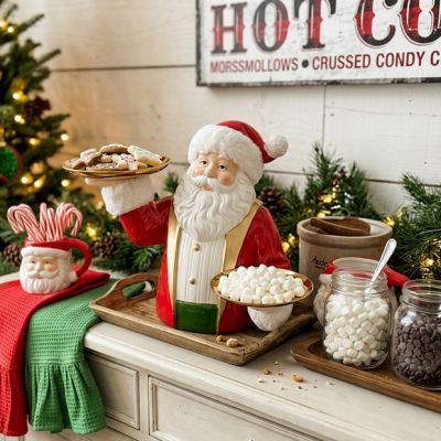 Serving Santa Butler Figure