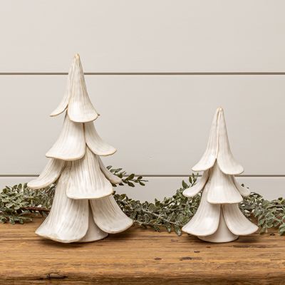 Simply Chic Stoneware Christmas Tree