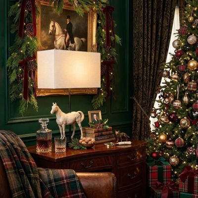 Standing Stallion Table Lamp