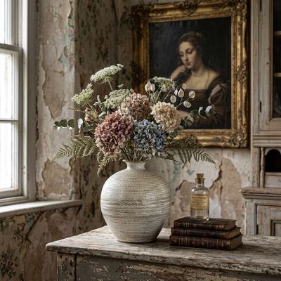 Textured Luna Vase 11.5 Inch