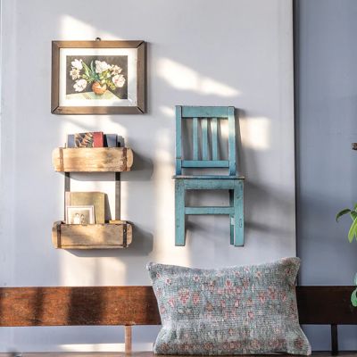 Vintage Brick Mold Wall Shelf