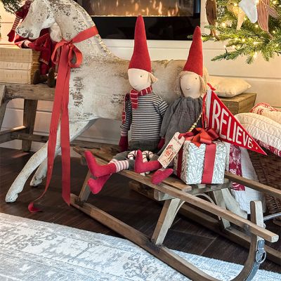 Vintage Wooden Sled