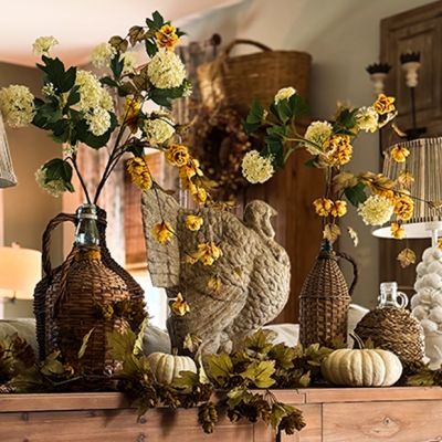 Wicker Covered Vintage Wine Bottle