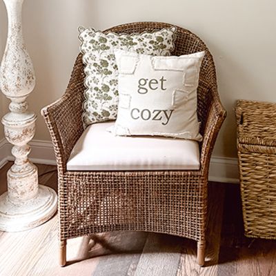 Get Cozy Accent Pillow