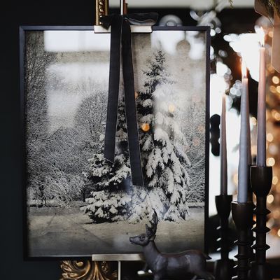 Winter Pines Unframed Wall Print