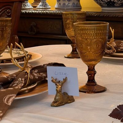 Woodland Critter Deer Place Card Holder