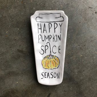Pumpkin Spice Trinket Dish Set of 2