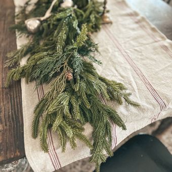 Artificial Draping Cedar Spray