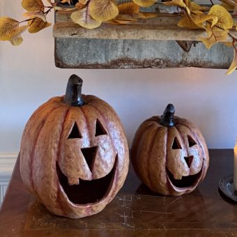 Decorative Big Mouth Tabletop Jack O Lantern