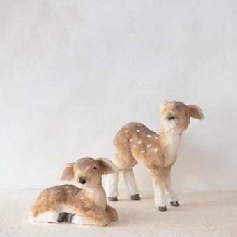 Decorative Faux Fur Fawn