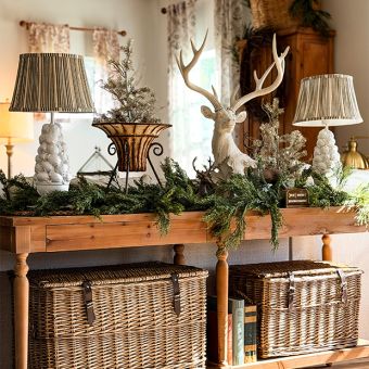 Decorative Woodland Cedar Garland