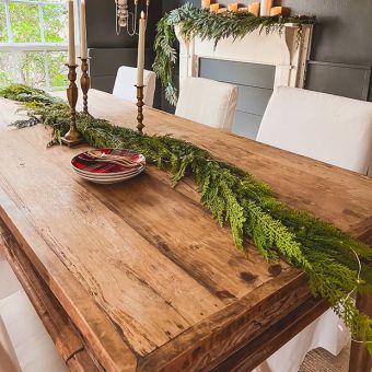 Decorative Woodland Cedar Garland