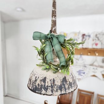 Distressed Metal Pendant Light