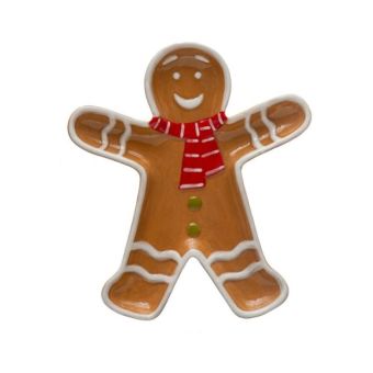 Festive Gingerbread Serveware Collection Platter