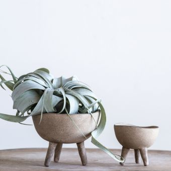 Footed Terracotta Planter