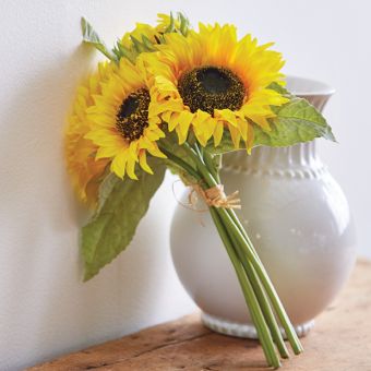 Garden Sunflower Stems Bouquet