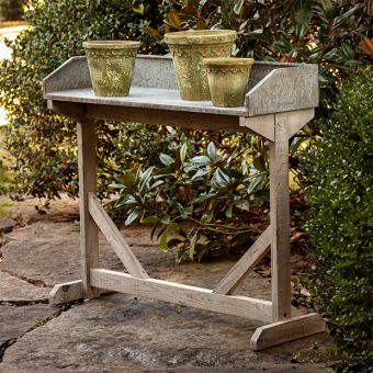 Greenhouse Potting Table