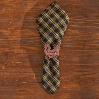Metal Rooster Napkin Ring