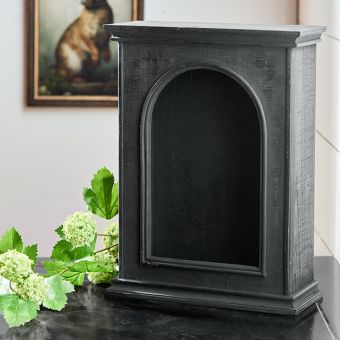 Mini Wooden Curio Cabinet