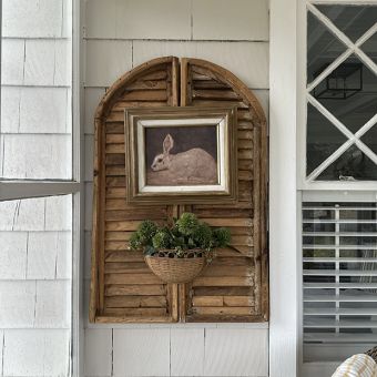 Neutral Wash Shutters Set of 2