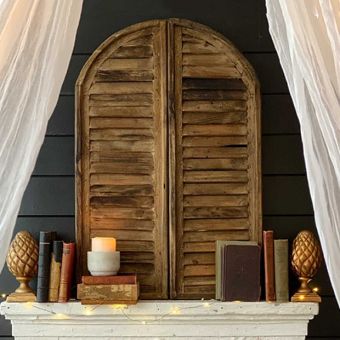 Neutral Wash Shutters Set of 2