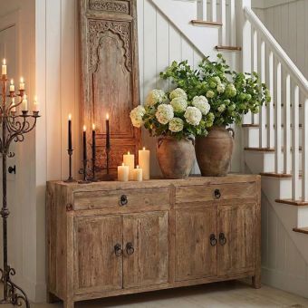 Old Elm Farmhouse Cabinet