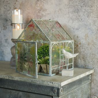 Painted Botanicals Tabletop Terrarium