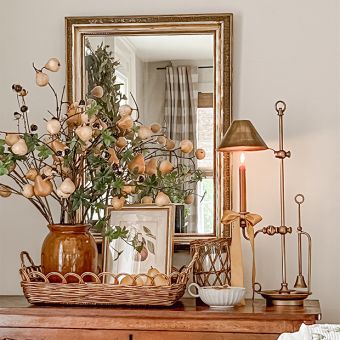 Pretty Fall Pear Stem